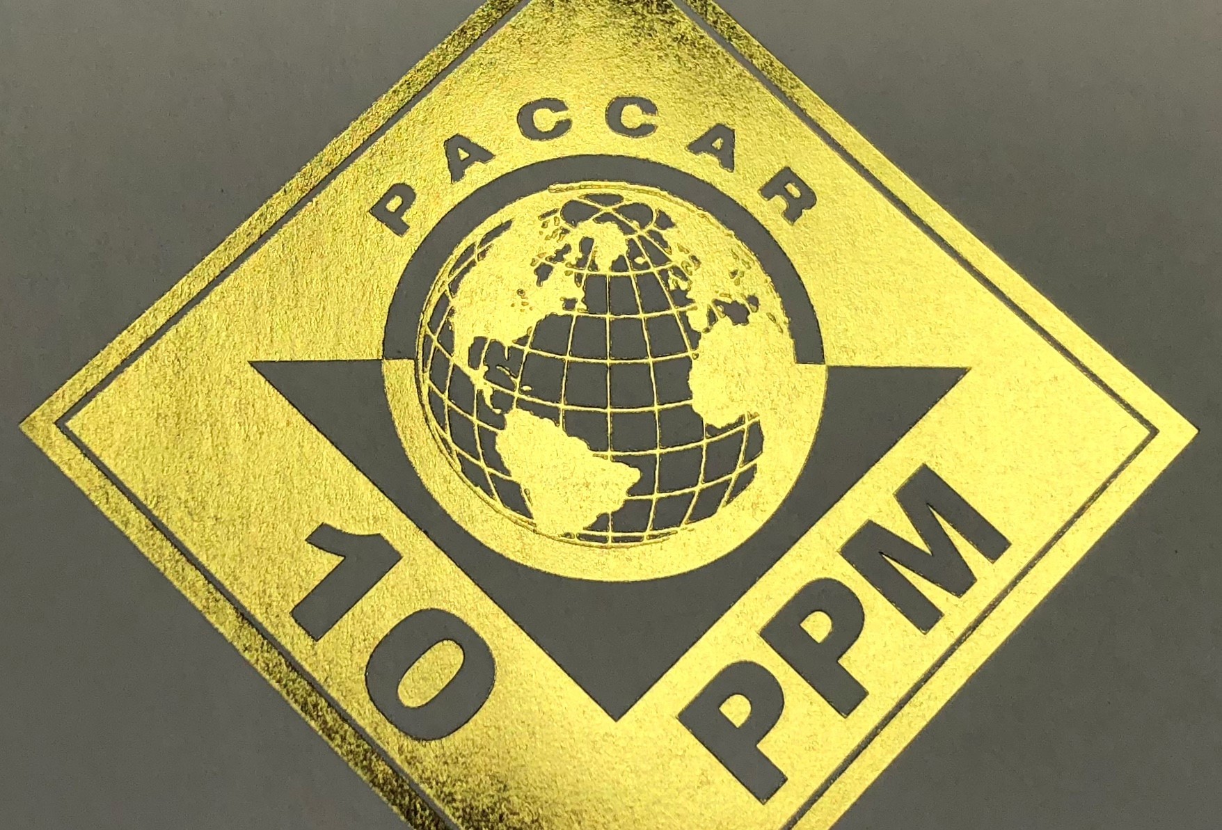 Paccar 10PPM award